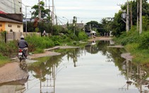 Hơn 200m đường, thi công 3 năm chưa xong