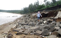 Sóng biển đe dọa địa đạo Vịnh Mốc