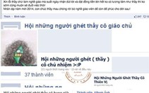 Lên Facebook nói xấu thầy cô