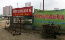Khai thác đất dự án bỏ hoang không hợp lý