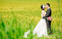 Nam bộ đẹp mê hồn trong ảnh cưới đôi uyên ương Nhật