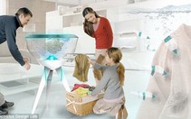 Làm sạch quần áo bằng robot cá