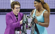 Serena Williams lần thứ 5 vô địch WTA Finals