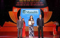 Manulife được trao tặng huy chương vàng “Sản phẩm tin cậy 2015”