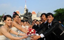 Tổ chức lễ cưới tập thể cho thanh niên công nhân khó khăn