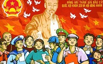 ​Thi sáng tác tranh cổ động kỷ niệm Tổng tuyển cử đầu tiên