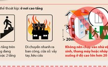 Gặp cháy, thoát thân cách nào?