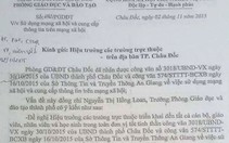Ngành giáo dục Châu Đốc: Cấm “like” một số chuyện trên Facebook