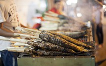 Có một phố cá lóc nướng mía ở Sài Gòn