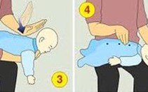 ​Sơ cứu đúng cách sặc sữa ở trẻ em