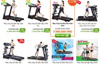 ​Máy chạy bộ giá rẻ, mẫu mã đa dạng đang hút khách hàng