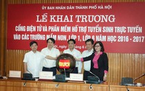 Nghẽn mạng trong tuyển sinh đầu cấp trực tuyến tại Hà Nội