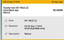 Thủ phạm lừa du học sinh Việt Nam ở Úc bị phạt 18 tháng tù treo 