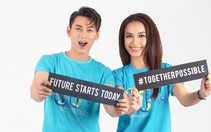 Isaac, Ái Phương làm đại sứ Giờ Trái đất 2017