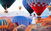 Ảnh khinh khí cầu đẹp như mơ ở Thổ Nhĩ Kỳ