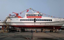 Hạ thủy tàu khách 60 tỉ đồng đi Thổ Châu