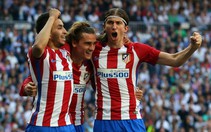 Griezmann giúp Atletico cầm chân Real tại Bernabeu