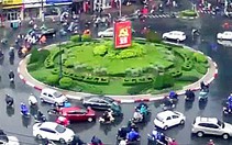 Đề xuất thu hẹp đảo tròn vòng xoay công trường Dân chủ