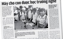 Hướng nghiệp phải bắt nguồn từ cuộc sống