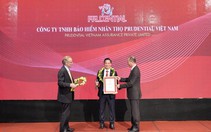 Prudential vào tốp 10 công ty bảo hiểm nhân thọ uy tín 2 năm liền