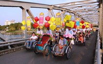 Huế định mở phố đi bộ đêm trên cầu Trường Tiền