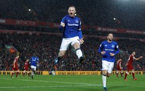 Rooney giúp Everton cầm chân Liverpool tại Anfield