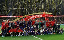 Hủy diệt Sevilla, Barca đăng quang Cúp nhà vua