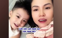 Mẹ đứng hình trước câu trả lời thông thái của con trai