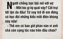 Em để mốt tóc gì kỳ quái vậy?