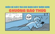 Điều gì xảy ra nếu đột nhiên bạn dậy sớm hơn cả chuông báo thức?