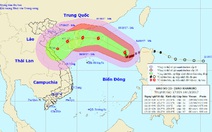 Bão số 11 có thể đổi hướng do không khí lạnh
