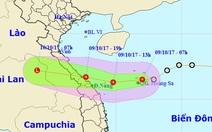 Áp thấp nhiệt đới di chuyển nhanh, miền Trung mưa lớn