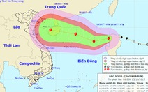 Bão số 11 hướng vào miền Trung, gió giật cấp 15