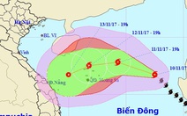 Bão số 13 có thể mạnh thêm trong 24 giờ tới