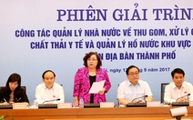 Còn có tình trạng 'đổ trách nhiệm cho nhau' về rác thải