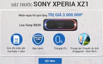 Đặt trước Sony Xeria XZ1 nhận ngay quà khủng tại Viễn Thông A