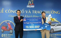 Khách hàng đầu tiên nhận quà tặng trị giá 70 triệu đồng từ Ecogreen
