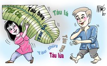 Gió đưa bụi chuối te tàu