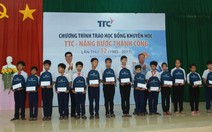 TTC tiếp tục trao học bổng cho học sinh Bến Tre