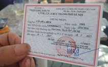 Không học vẫn cấp giấy chứng nhận phòng cháy chữa cháy