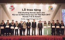 HVN tổ chức lễ trao tặng “Giải thưởng Honda Y-E-S” lần thứ 12