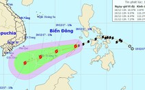 Bão đã vào biển Đông, có thể mạnh thêm