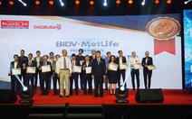 BIDV MetLife đạt Top 100 sản phẩm Tin và Dùng Việt Nam 2017
