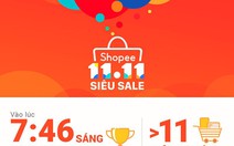 Shopee đã bán ra hơn 11 triệu đơn hàng trong 24g