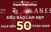 “Sale khủng” đến 50% từ các thương hiệu của Shiseido C&PC trên Shopee