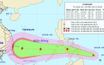 Áp thấp nhiệt đới sắp mạnh lên thành bão