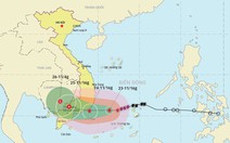 Bão cách Nha Trang 240km, TP.HCM mưa rất lớn từ chiều mai