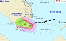 Bão cách TP.HCM 240km, tối nay 24-11 sẽ mưa lớn