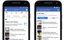 Ngăn tin giả, Facebook cung cấp thêm kênh tin tức địa phương