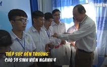 “Tiếp sức đến trường” cho 59 sinh viên ngành y